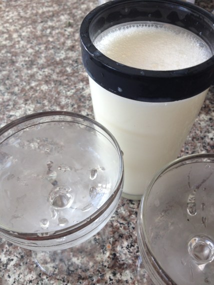 Nicolaki Shaker and Glasses