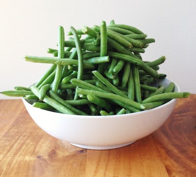 Leather Britches Fresh Beans in Bowl