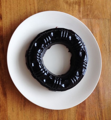 Damson Cheese Unmolded